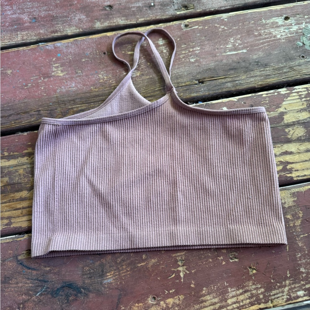 Suzette Collection Ribbed  Crop Top - Picture 2 of 7